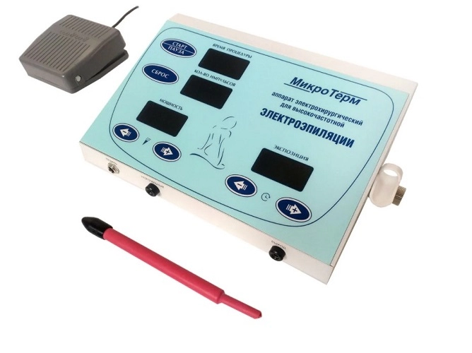 igolchatyj elektroepilyator mikroterm flesh ruchka krasnaya 70 mm 1 sht mikroterm rossiya