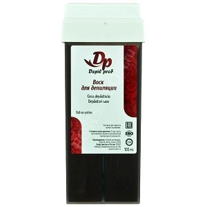 vosk dlya depilyacii v kartridzhe goryachij shokolad 100 ml depilprof greciya