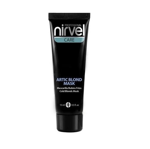 artic blond mask maska dlya podderzhaniya holodnyh ottenkov blond v tyubike 15 ml nirvel nirvel
