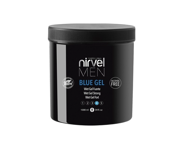 blue gel gel dlya ukladki volos silnoj fiksacii 1000 ml nirvel nirvel