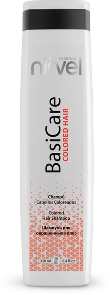 colored hair shampoo shampun dlya okrashennyh volos 250 ml nirvel nirvel
