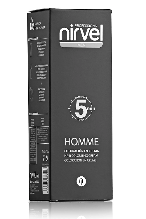 ct 7 light chestnut krasitel dlya volos muzhskoj svetlo kashtanovyj 30 ml 30 ml 20v nirvel nirvel