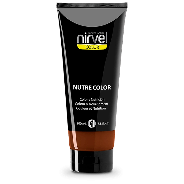 dark brown temno korichnevaya pitatelnaya gel maska dlya volos 200 ml nirvel nirvel
