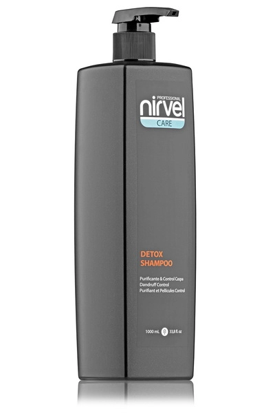 detox shampoo shampun protiv seborei perhoti i razdrazhennoj kozhi golovy 1000 ml nirvel nirvel