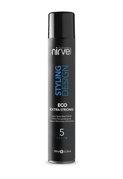 eco extra strong lak dlya volos ekstrasilnoj fiksacii 400 ml nirvel nirvel