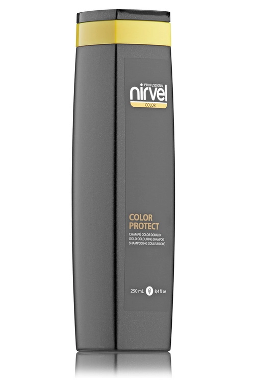 gold zolotistyj ottenochnyj shampun 250 ml nirvel nirvel