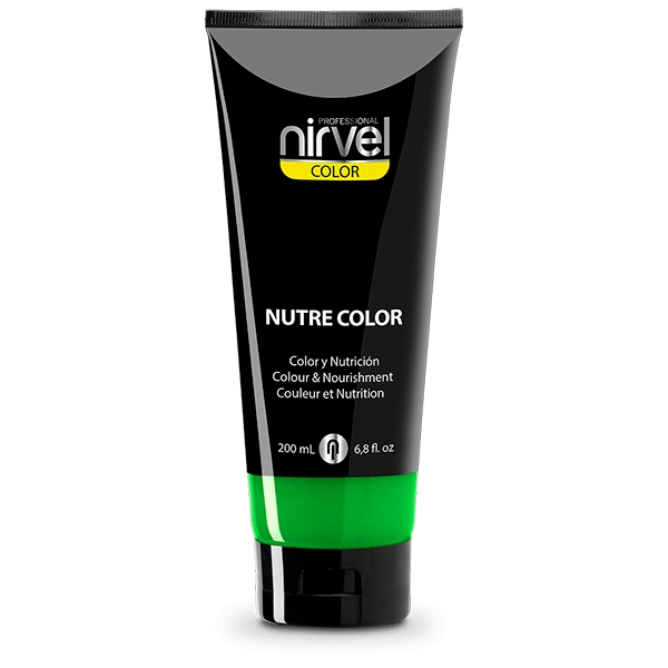 zelenaya pitatelnaya gel maska dlya volos 200 ml nirvel nirvel