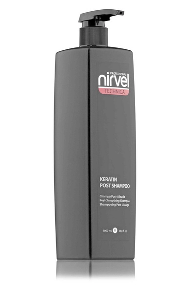 shampoo post 5 keratinovyj shampun posle procedury vypryamleniya dlya domashnego uhoda 1000 ml nirvel nirvel