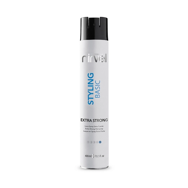 styling basic extra strong lak ekstra silnoj fiksacii 400 ml nirvel nirvel