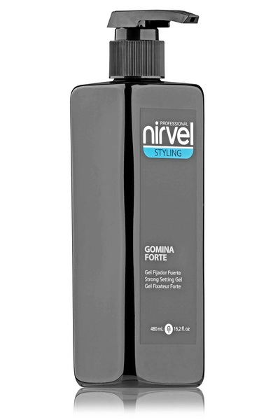 gel dlya ukladki volos silnoj fiksacii gomina forte strong setting gel 480 ml nirvel nirvel