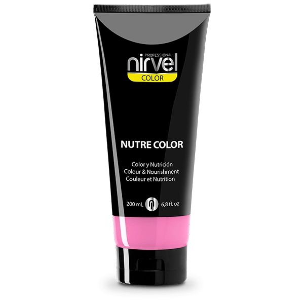 pitatelnaya gel maska dlya volos cvet babl gam nutre color buble gum 200 ml nirvel nirvel