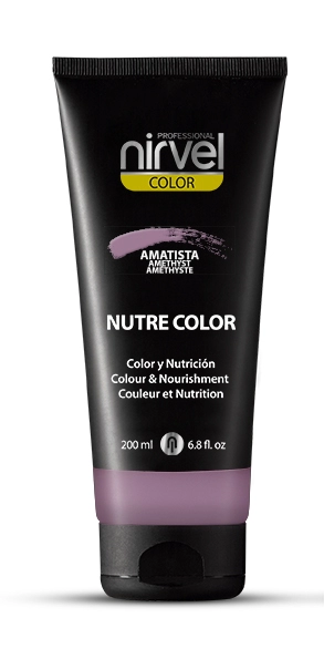 pitatelnaya gel maska dlya volos cvet karmin nutre color ametist amethyst 200 ml nirvel nirvel