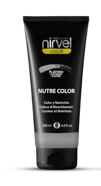 pitatelnaya gel maska dlya volos cvet karmin nutre color platina platino 200 ml nirvel nirvel