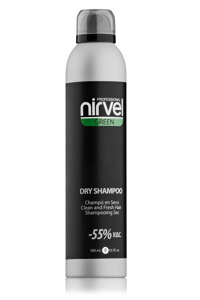 suhoj shampun dlya volos dry shampoo svezhest legkost i obem volos 300 ml nirvel nirvel