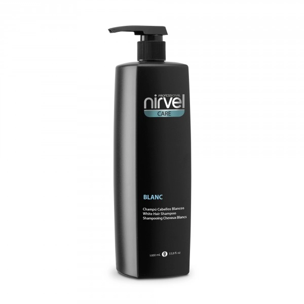 shampun dlya osvetlennyh i sedyh volos whit hair shampoo 1000 ml nirvel nirvel