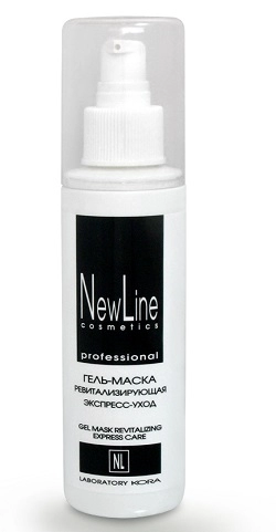 nl gel maska dlya lica revitaliziruyushchaya ekspress uhod 150 ml new line rossiya