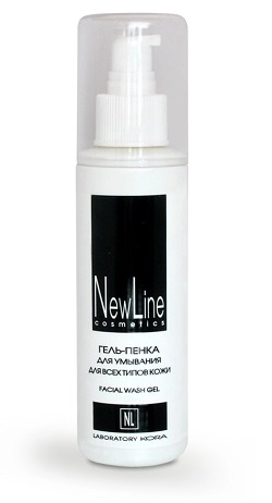 nl gel penka dlya umyvaniya dlya vseh tipov kozhi 150 ml new line rossiya