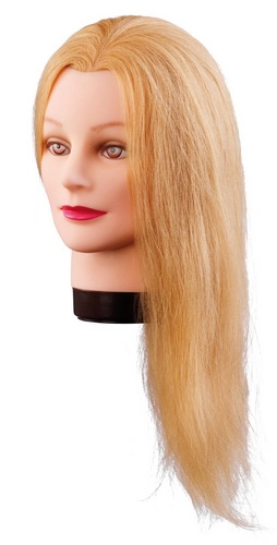 uchebnaya golova maneken quotlillyquot blondin 100 naturalnye volosy 40 sm 200 volos sm2 comair comair