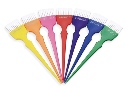 nabor 7 plastkist srednie d okrash s nejl shchetinkoj belogo cveta quotrainbow widequot somair comair