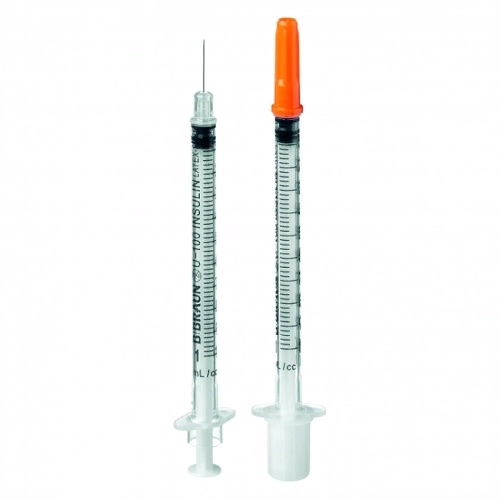 shpric insulinovyj 1 ml s integrirovannoj igloj 30g 03 mm h 8 mm u 100 1 sht vogt medical germaniya