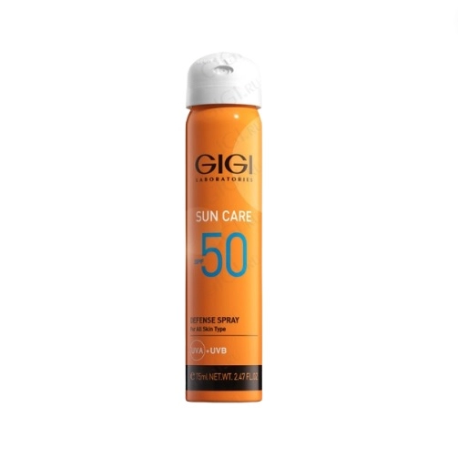 solncezashchitnyj sprej dlya lica i tela sc spf 50 defence spray 75 ml gigi izrail
