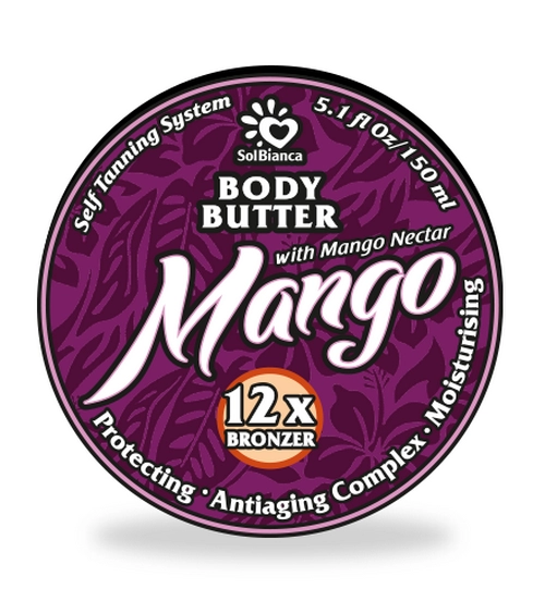tverdoe maslo dlya zagara v solyarii quotmangoquot s maslom mango i bronzatorami 150 ml solbianca rossiya