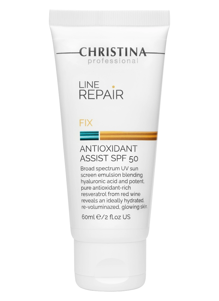 antioksidantnyj krem flyuid dlya lica spf 50 60 ml christina izrail