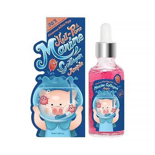 elizavecca syvorotka dlya lica morskoj kollagen witch piggy hell pore marine collagen ample 50ml