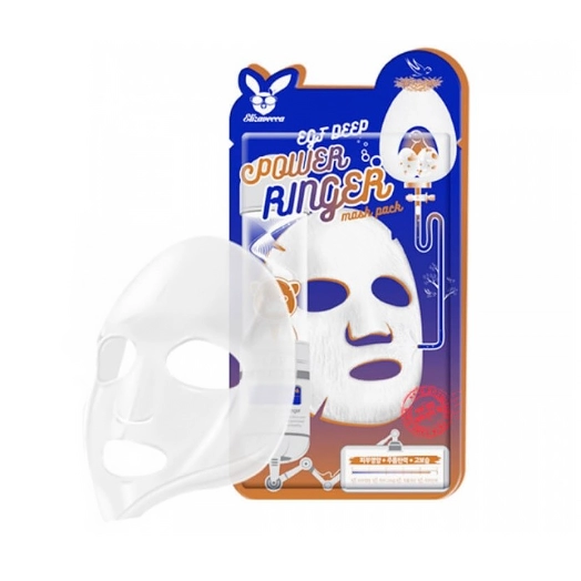 elizavecca tkanevaya maska dlya lica epidermalnyj faktor egf deep power ringer mask pack 1sht
