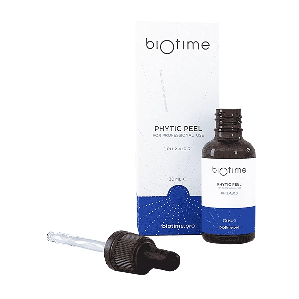 fitinovyj piling marki biotajm biotime phytic peel flakon 30ml