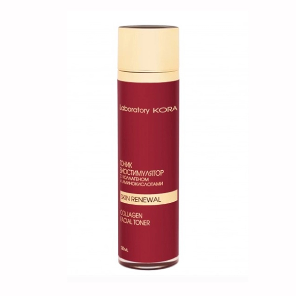tonik biostimulyator s kollagenom i aminokislotami marki laboratory kora 130ml