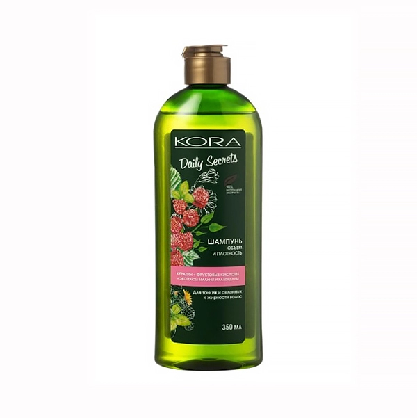 shampun obem i plotnost 350 ml kora