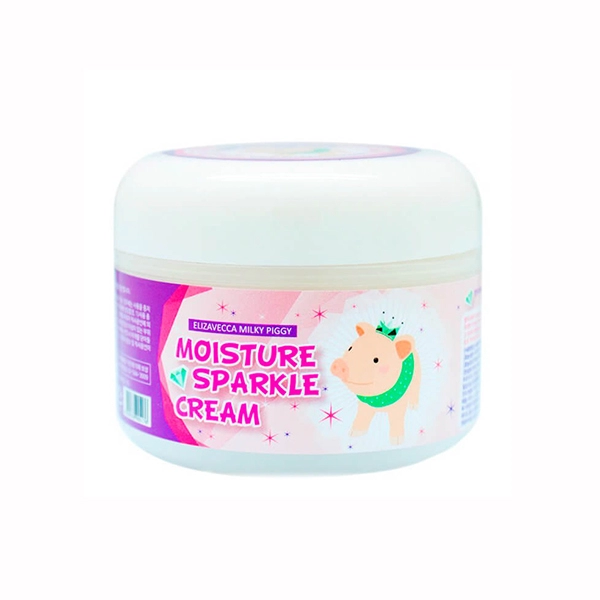 elizavecca krem dlya lica uvlazhnenie siyanie moisture sparkle cream 100gr