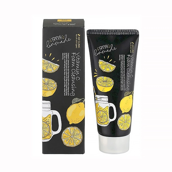 3w clinic citron c cleansing foam penka dlya umyvaniya s vitaminom s 100ml