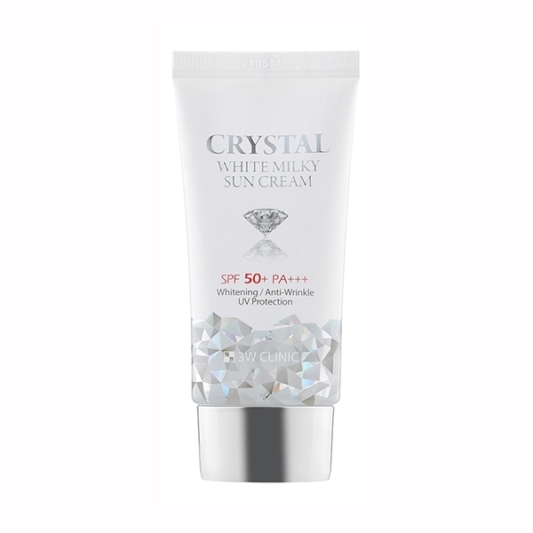 3w clinic crystal milky sun cream solncezashchitnyj krem 50g