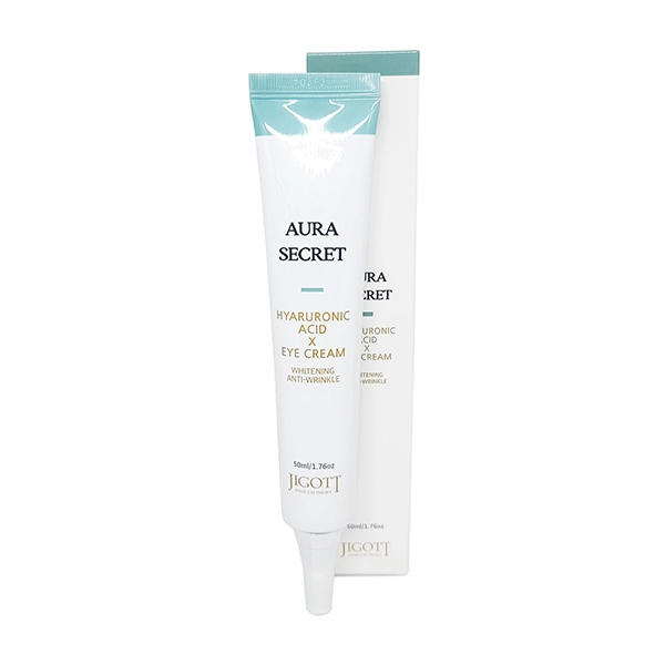 jigott aura secret hyaluronic acid eye cream krem dlya kozhi vokrug glaz s gialuronovoj kislotoj 50ml