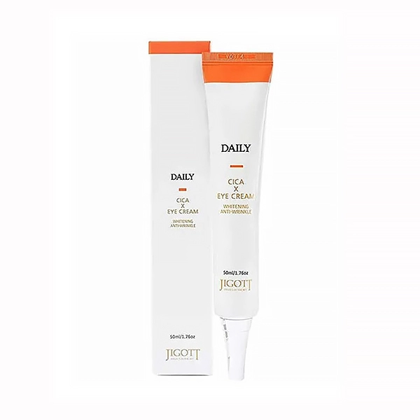 jigott daily real cica eye cream krem dlya kozhi vokrug glaz s ekstraktom centelly aziatskoj 50ml