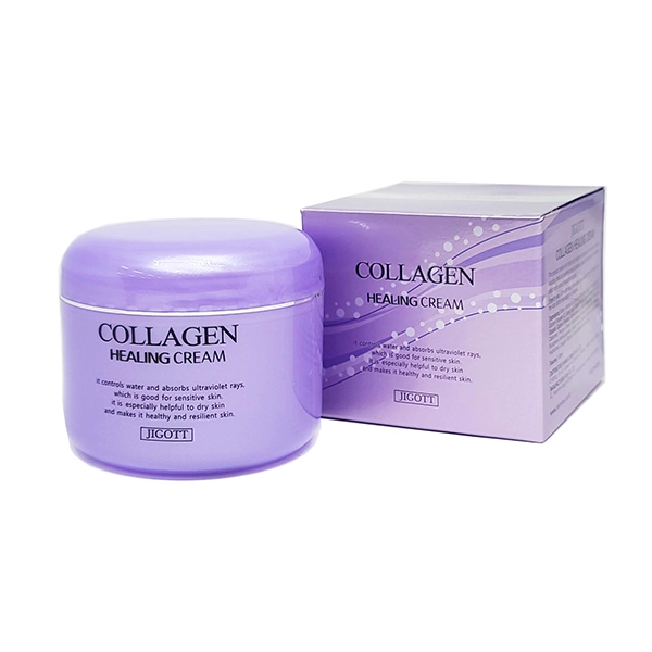 jigott collagen healing cream pitatelnyj nochnoj krem s kollagenom 100ml