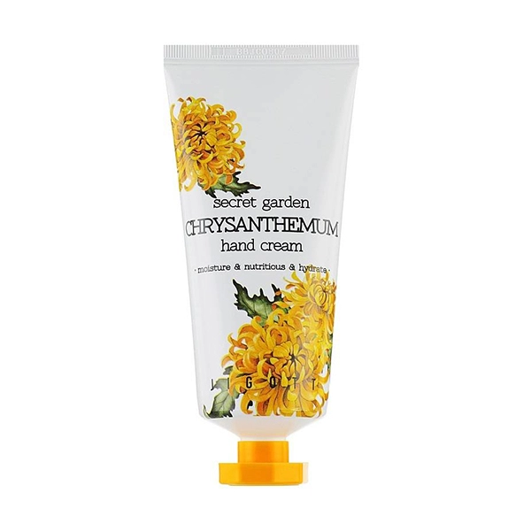 jigott secret garden chrysanthemum hand cream krem dlya ruk s ekstraktom hrizantemy 100ml