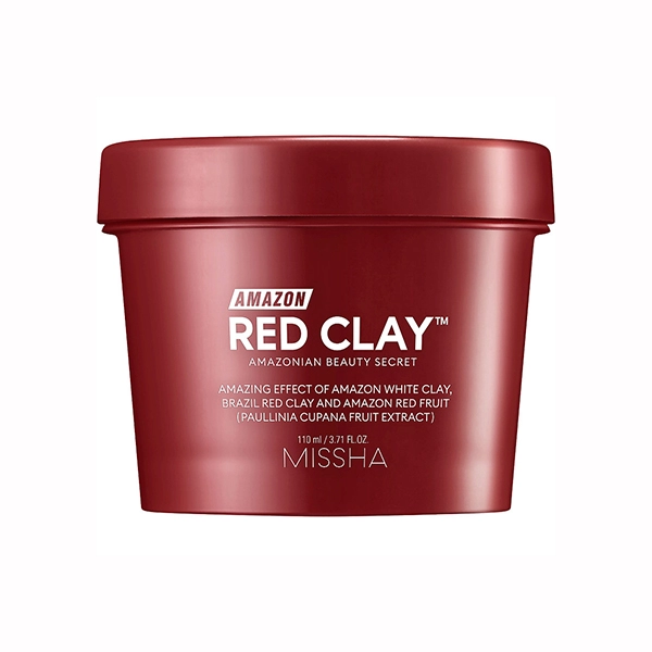 missha amazon red clay maska dlya lica ochishchayushchaya s amazonskoj krasnoj glinoj 110 ml