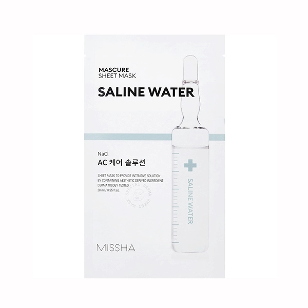 missha mascure maska balans s mineralizirovannoj vodoj dlya svezhesti chuvstvitelnoj kozhi 27 ml 1 sht