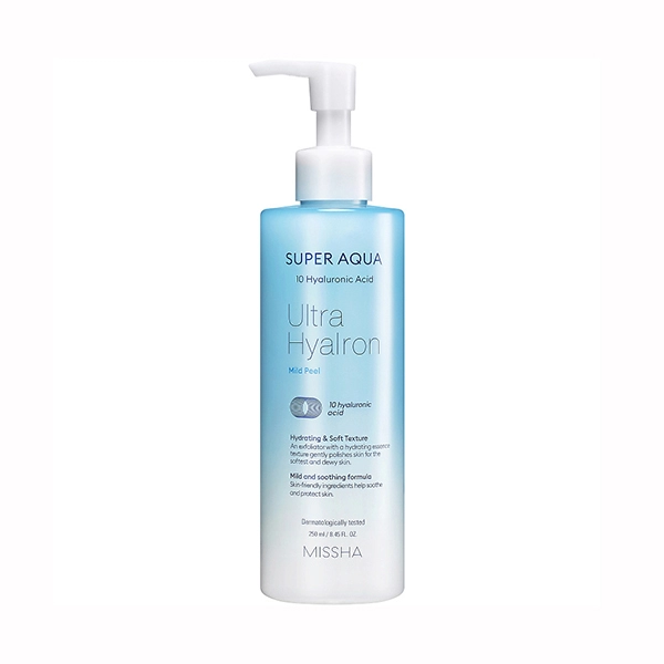 missha super aqua ultra hyalron myagkij gel skatka 250 ml