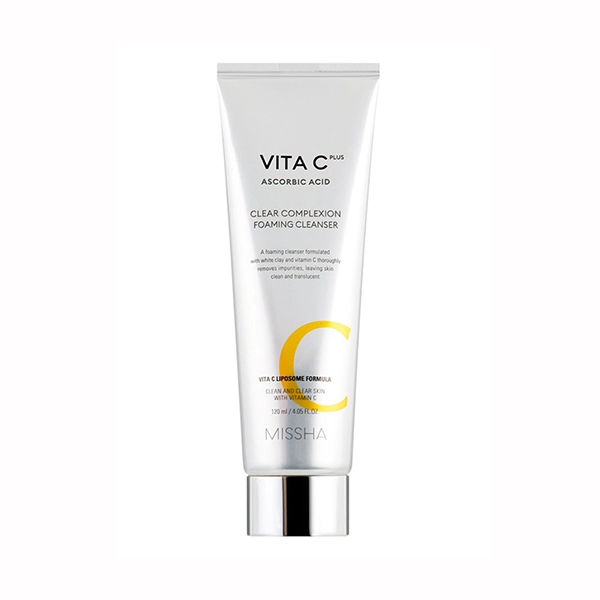 missha vita c plus penka dlya umyvaniya s vitaminom s 120 ml