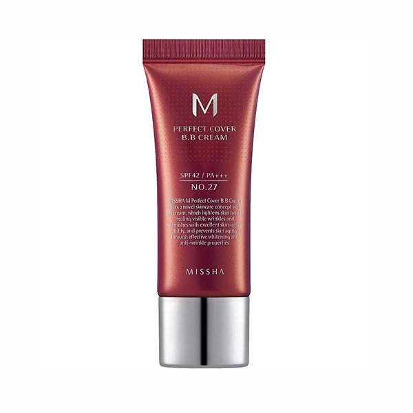 missha m perfect cover bb cream tonalnyj bb krem quotidealnoe pokrytiequot spf42 pa ton 21 20 ml