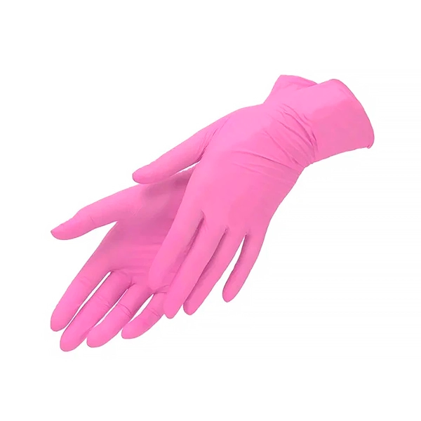 perchatki nitril s mediok rozovyj 100 sht upk 603 806