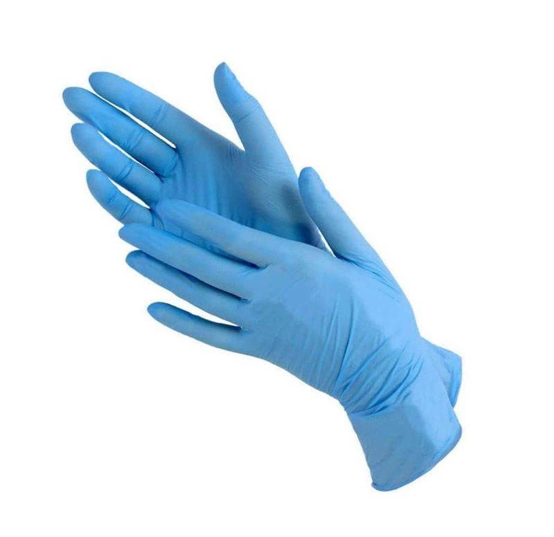 perchatki nitril medicinskie s benovy goluboj 100 sht upk 604 127