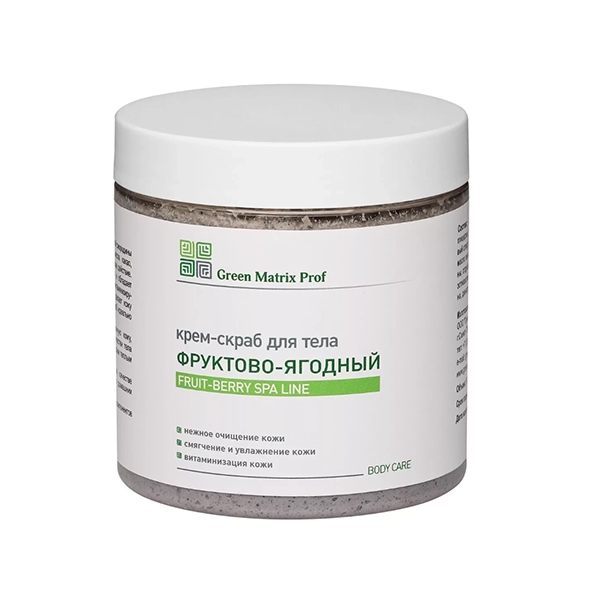 green matrix krem skrab quotfruktovo yagodnoequot dlya tela 500 ml