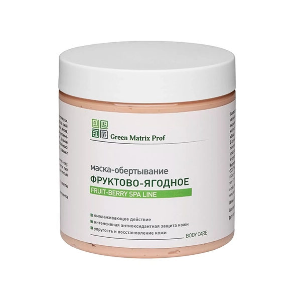 green matrix maska obyortyvanie quotfruktovo yagodnoequot dlya tela 500 ml