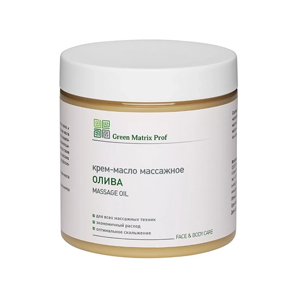 green matrix krem maslo massazhnoe quotolivaquot regeneriruyushchee dlya lica i tela 500 ml