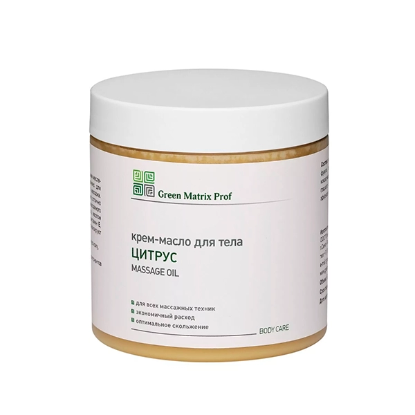 green matrix krem maslo massazhnoe quotcitrusquot dlya tela 500 ml